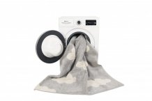 Přírodní koberec, ručně tkaný Clouds Grey