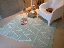 Přírodní koberec, ručně tkaný Hippy Mint