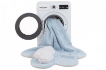 Přírodní koberec, ručně tkaný Puffy Dream