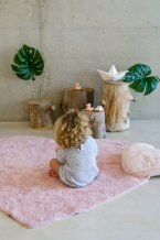 Přírodní koberec, ručně tkaný Puffy Love