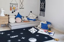 Přírodní koberec, ručně tkaný Universe