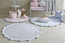 Pro zvířata: Pratelný koberec Bubbly Light Grey