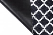 Protiskluzový běhoun Home Black White 103156