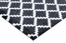 Protiskluzový běhoun Home Black White 103156