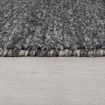 Ručně tkaný kusový koberec Minerals Dark Grey