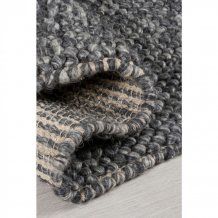 Ručně tkaný kusový koberec Minerals Dark Grey