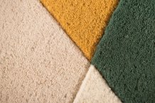 Ručně všívaný běhoun Illusion Prism Green/Multi