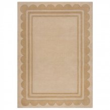 Ručně všívaný kusový koberec Lois Scallop Natural