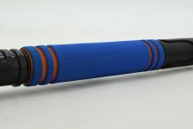 Škrabka s košťátkem BLUE teleskopická skládací 55 - 80cm