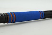 Škrabka s košťátkem BLUE teleskopická skládací 55 - 80cm