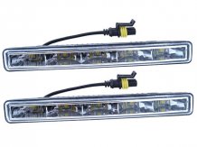 Světla denního svícení 5 HIGH POWER LED 12V/24V (182x23x51 mm)