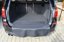Textilní koberce do kufru auta s nášlapem BMW 3 G21 Touring / combi 2019 -> Perfectfit (0472-kufr)