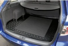 Plastové vany do kufru Hyundai Kona 2017- (se subwooferem, bez protiskluzu)