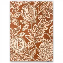 Vlněný koberec Sanderson Cantaloupe Burnt Orange 145203 - Brink & Campman