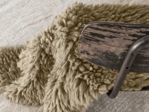Vlněný koberec Woolly - Sheep Beige
