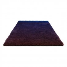 Vlněný kusový koberec B&C Shade High electric blue aubergine 011918 Brink & Campman