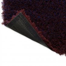Vlněný kusový koberec B&C Shade High electric blue aubergine 011918 Brink & Campman