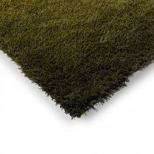 Vlněný kusový koberec B&C Shade High olive deep forest 011907 Brink & Campman