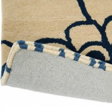 Vlněný kusový koberec Japanese Floral Oyster 39701 Brink & Campman