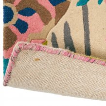 Vlněný kusový koberec Sanderson Rose&Peony cerise 45005 Brink & Campman