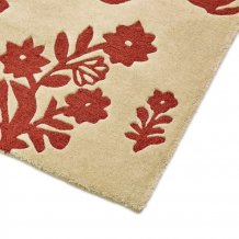 Vlněný kusový koberec Sanderson Woodland Glade linen russet brown 146801 Brink & Campman