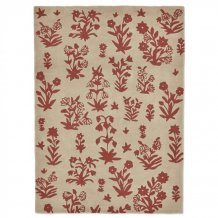 Vlněný kusový koberec Sanderson Woodland Glade linen russet brown 146801 Brink & Campman