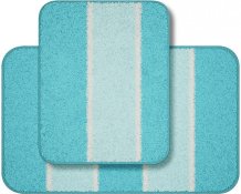 WAYMORE - set 2ks 50x80 cm + 50x40 cm bez výřezu 50x80 cm, modrá