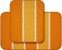 WAYMORE - set 2ks 50x80 cm + 50x40 cm bez výřezu 50x80 cm, oranžová