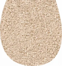 WC Deckel - Předložka na víko od WC, béžová