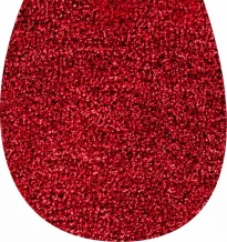 WC Deckel - Předložka na víko od WC, rubínová