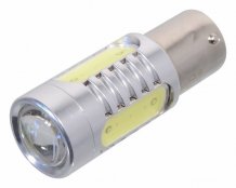 Žárovka 4 SMD LED 12V Ba15S s rezistorem CAN-BUS ready bílá