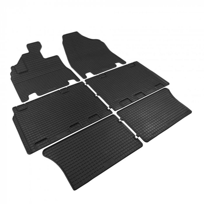 Gumové autokoberce Kia Carnival 2006-2014 (7 míst) PTX