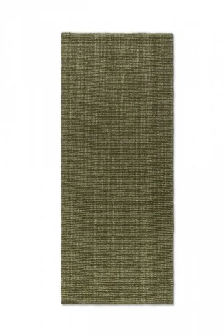 Běhoun Bouclé Jute 105977 Jungle Green