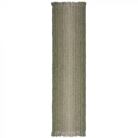 Běhoun Mottle Jute Ombre Green