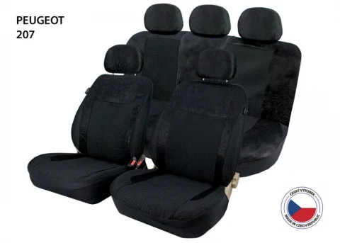 Cappa Autopotahy Perfetto AL Peugeot 207 černá