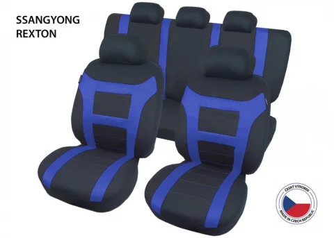 Cappa Autopotahy Perfetto EL SsangYong Rexton modrá