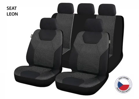 Cappa Autopotahy Perfetto GL Seat Leon černá/šedá