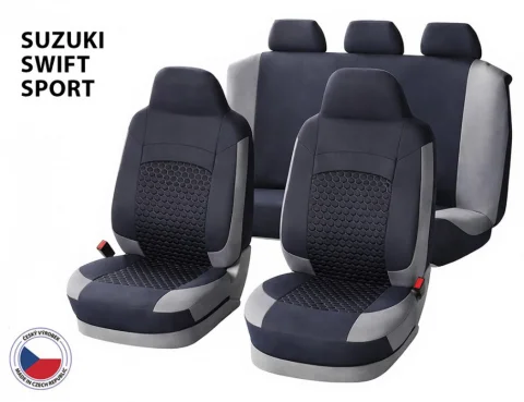 Cappa Autopotahy Perfetto HLH Suzuki Swift Sport černá/šedá