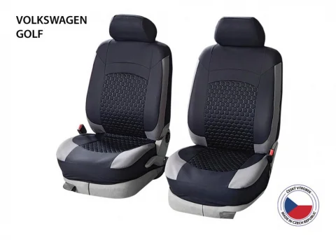 Cappa Autopotahy Perfetto OL Volkswagen Golf černá/šedá 2M