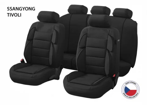 Cappa Autopotahy Perfetto YL SsangYong Tivoli černá