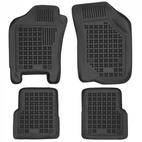 Gumové koberce Fiat Albea 2002-2012 Pasuje i na Fiat Strada - 28 mm okraj