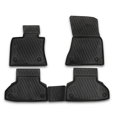 Gumové koberečky BMW X6 2014-2019 (F16) - Novline 28 mm okraj
