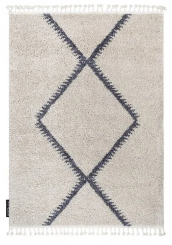 Kusový koberec Berber Maknes B5910 cream and grey