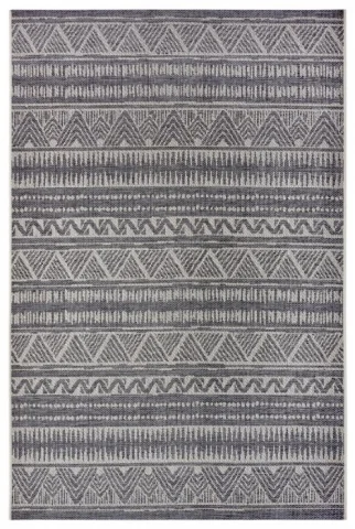 Kusový koberec Clyde 105906 Loto Grey Beige – na ven i na doma