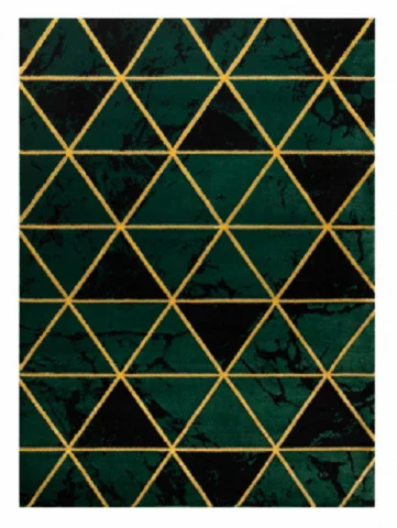 Kusový koberec Emerald 1020 green and gold