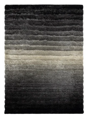 Kusový koberec Flim 007-B6 Stripes grey