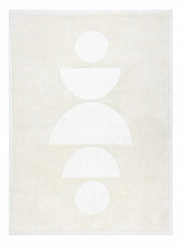 Kusový koberec Mode 8598 geometric cream