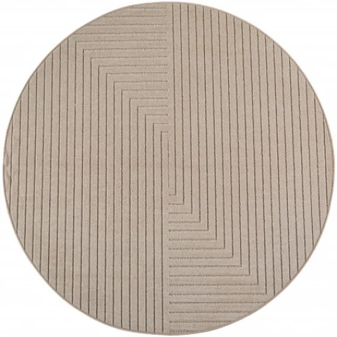 Kusový koberec Nova 1202 beige kruh