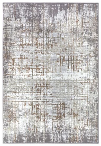 Kusový koberec Shine 105925 Abstract Cream Grey
