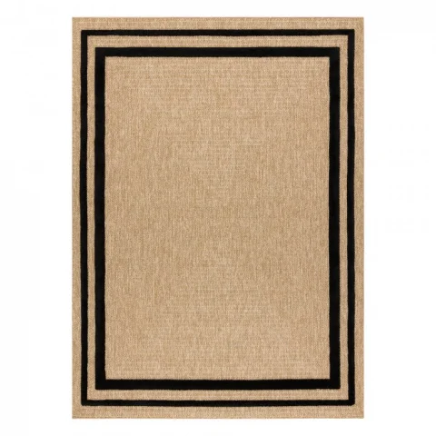 Kusový koberec Spark 0687 beige/black